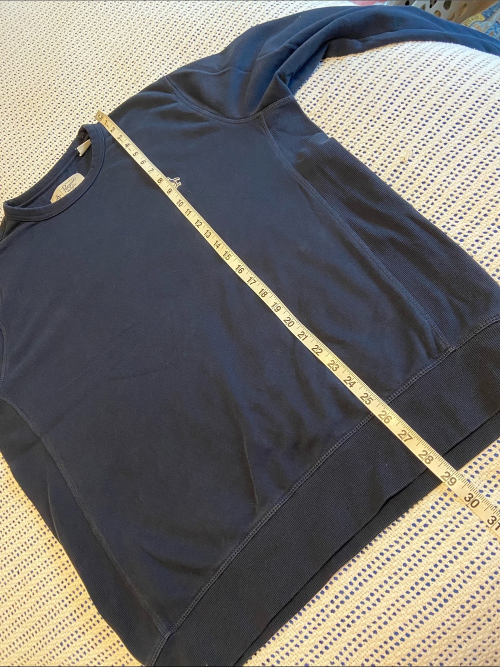 Original Penguin Sticker Pete Fleece Sweatshirt soft warm comfort Size Large - Picture 9 of 10
